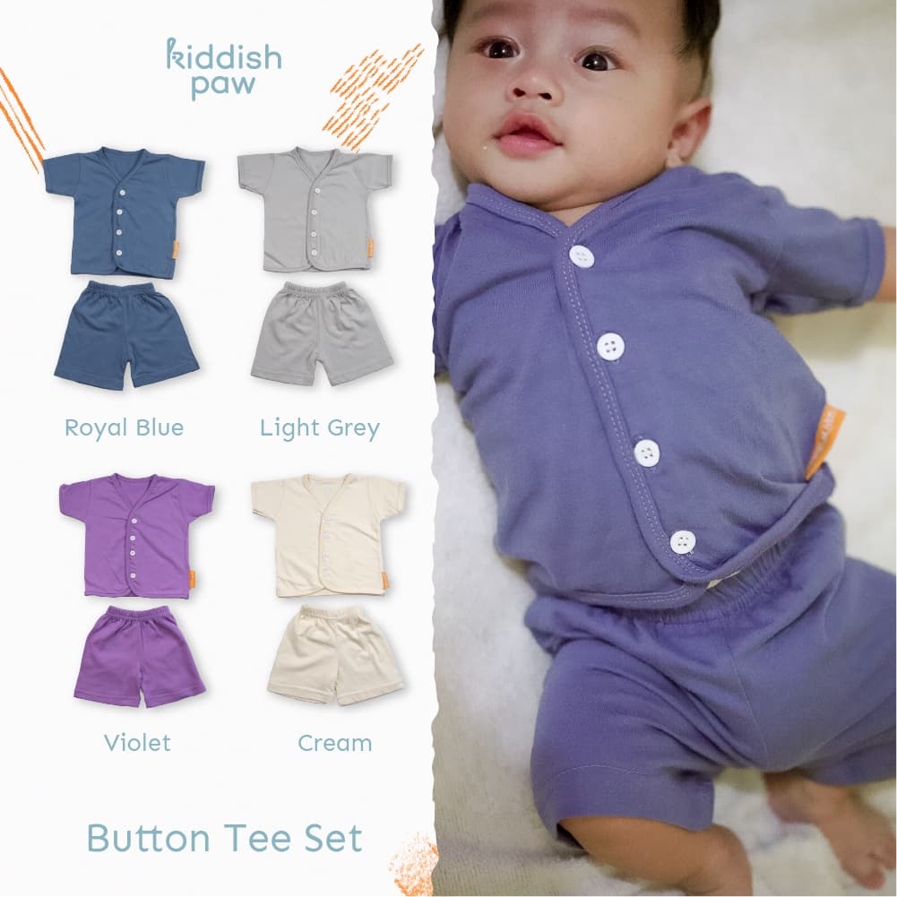Button Tee Set